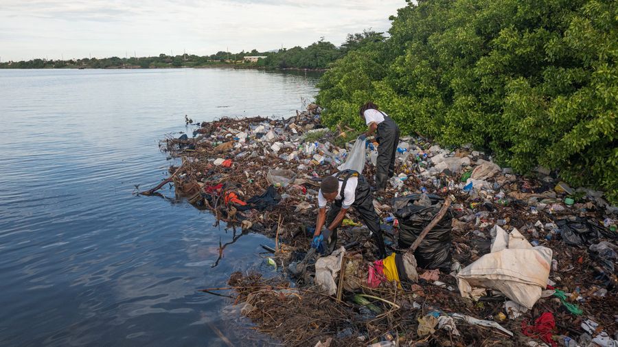River pollution, trash tournament, plastic pollution