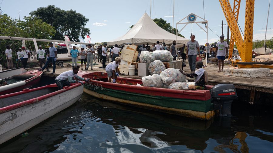 River pollution, trash tournament, plastic pollution